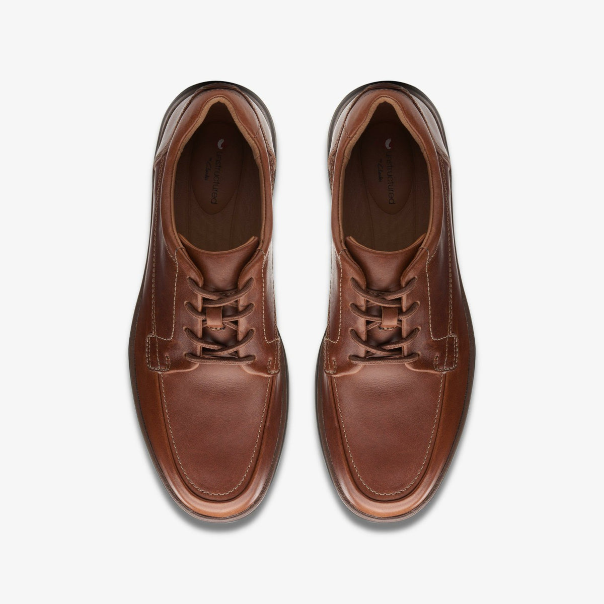 Clarks Best Seller / Un Abode Ease Dark Tan Leather