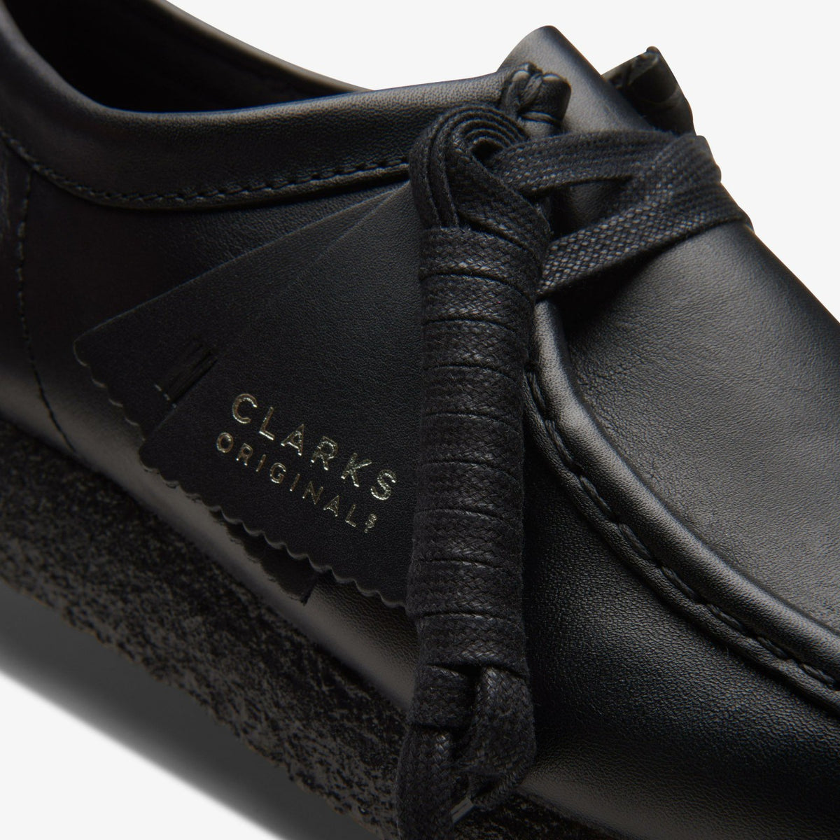 Clarks Top Pick / Wallabee Black Leather