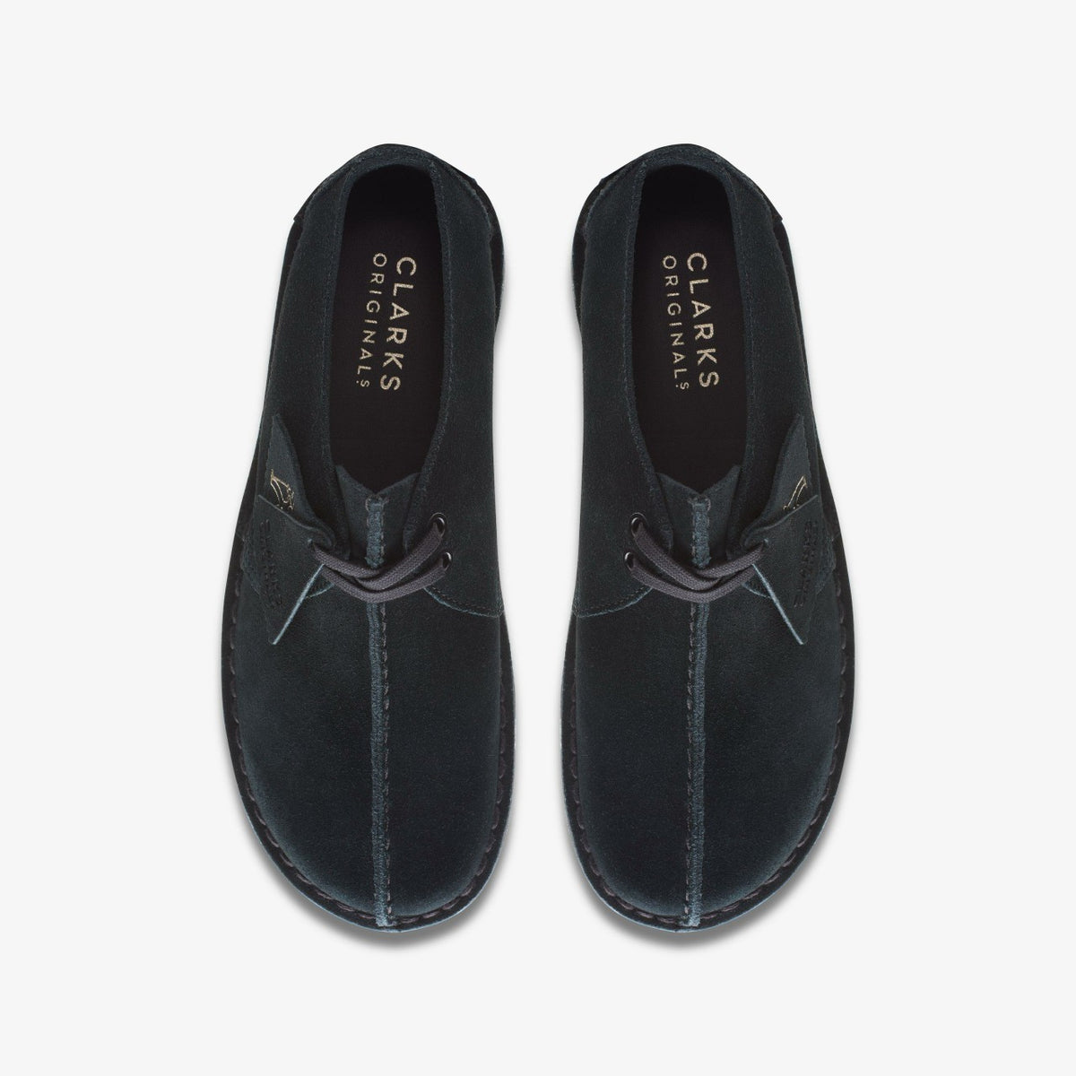 Clarks Exclusive / Desert Trek Black Suede