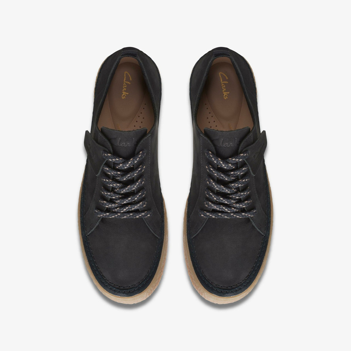 Clarks Recommended / Barleigh Lace Black Nubuck