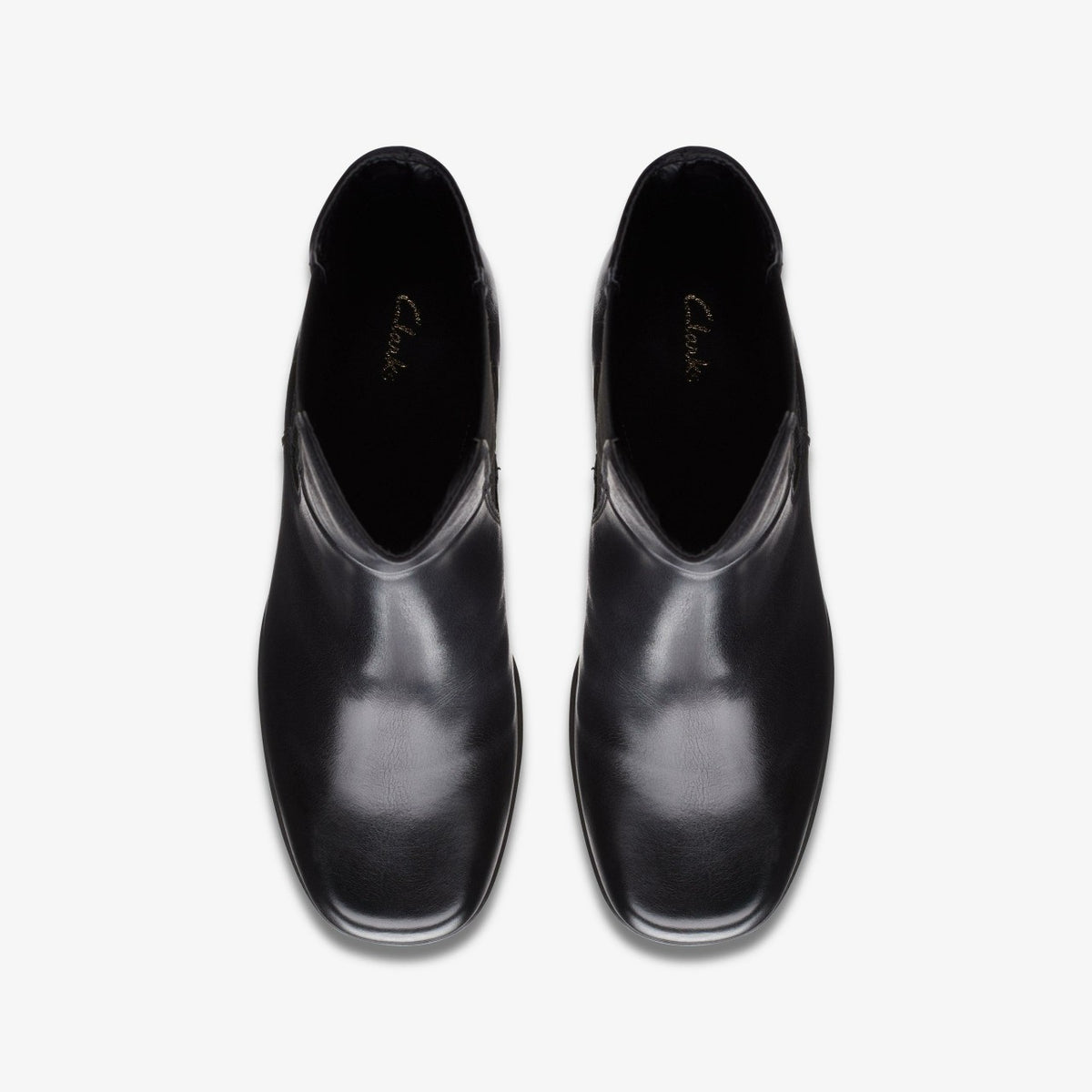 Clarks Signature / Pique Up Black Leather