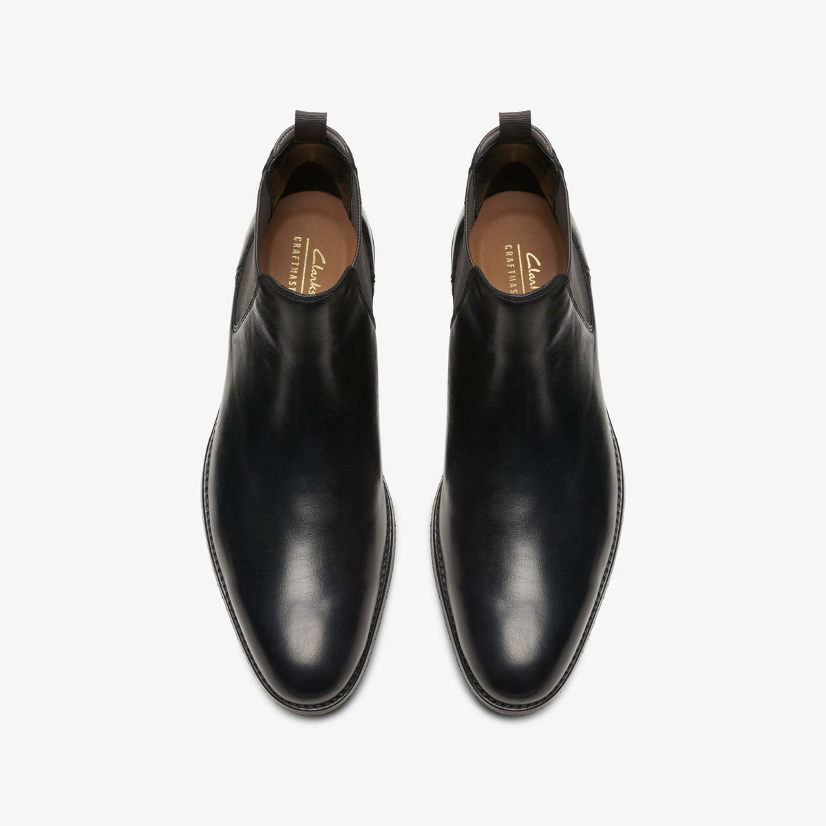 Clarks Hot Sale / Craft Arlo Top Chelsea Boot Black Leather