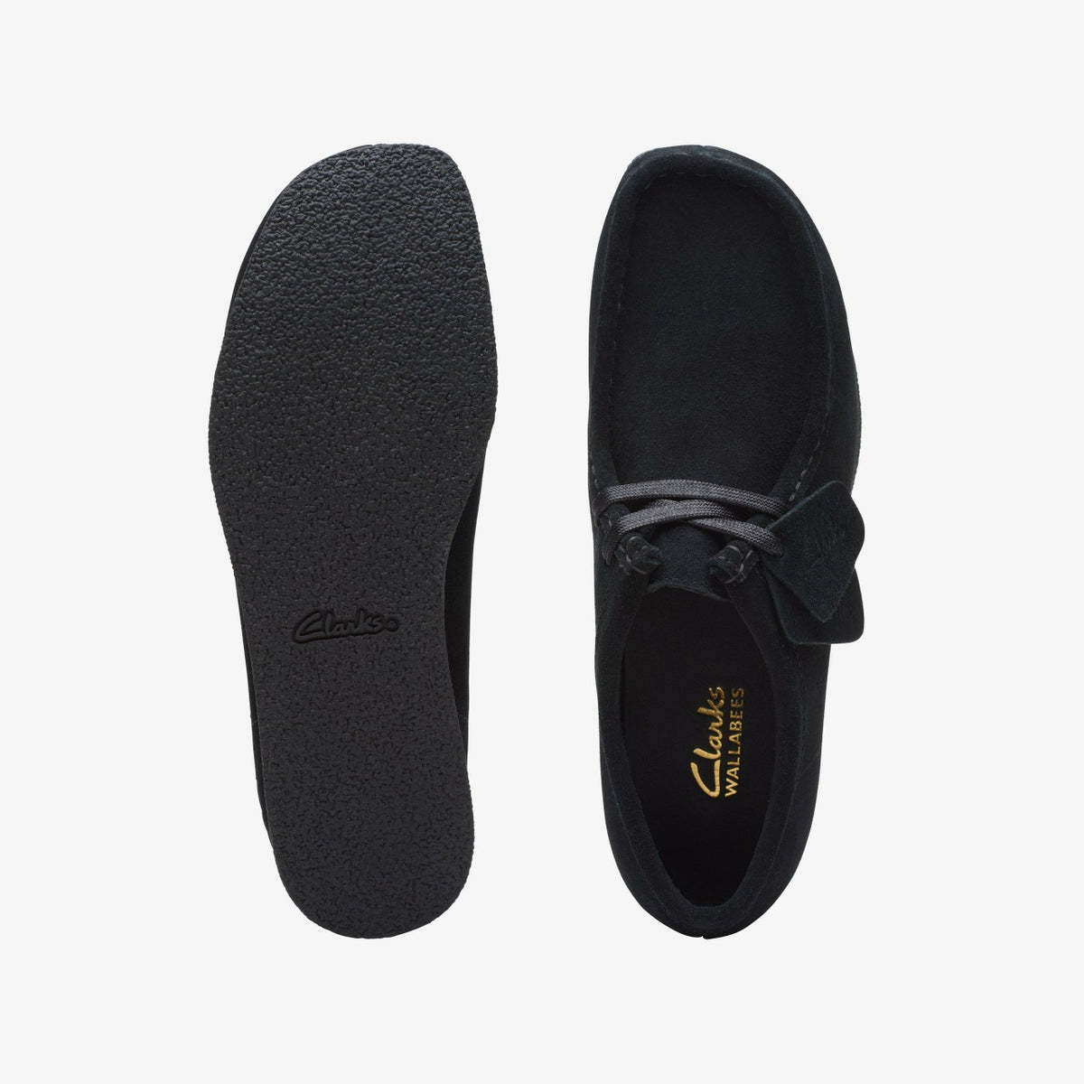 Clarks Hot Sale / Wallabee EVO Shoe Black Suede