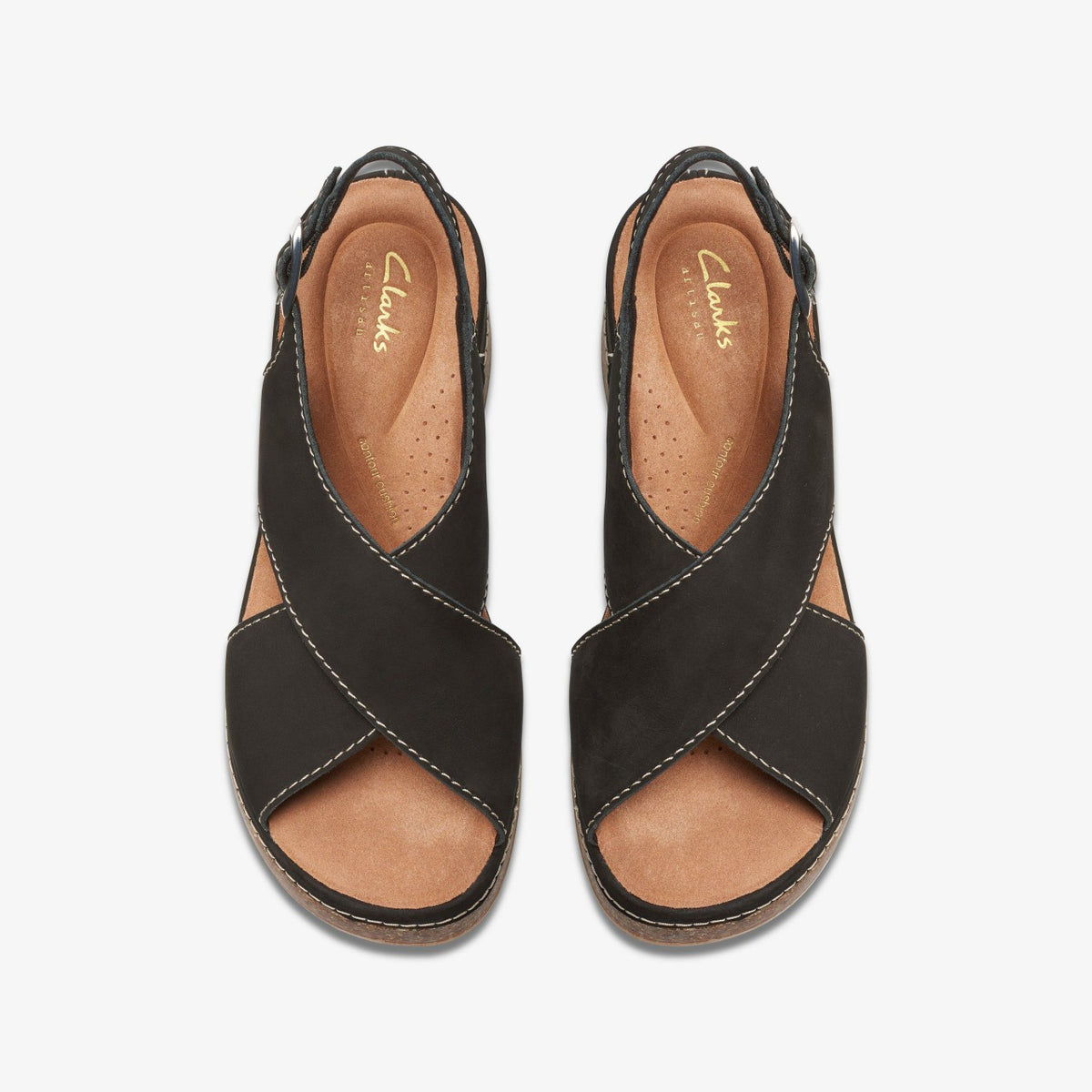 Clarks Featured / Kassanda Step Black Nubuck