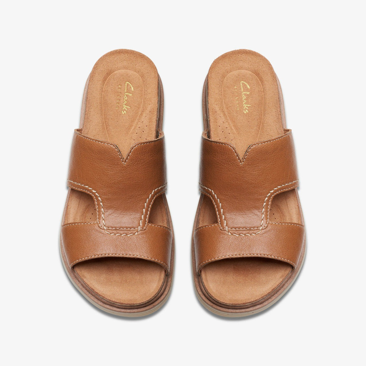 Clarks Recommended / Arwell Walk Tan Leather