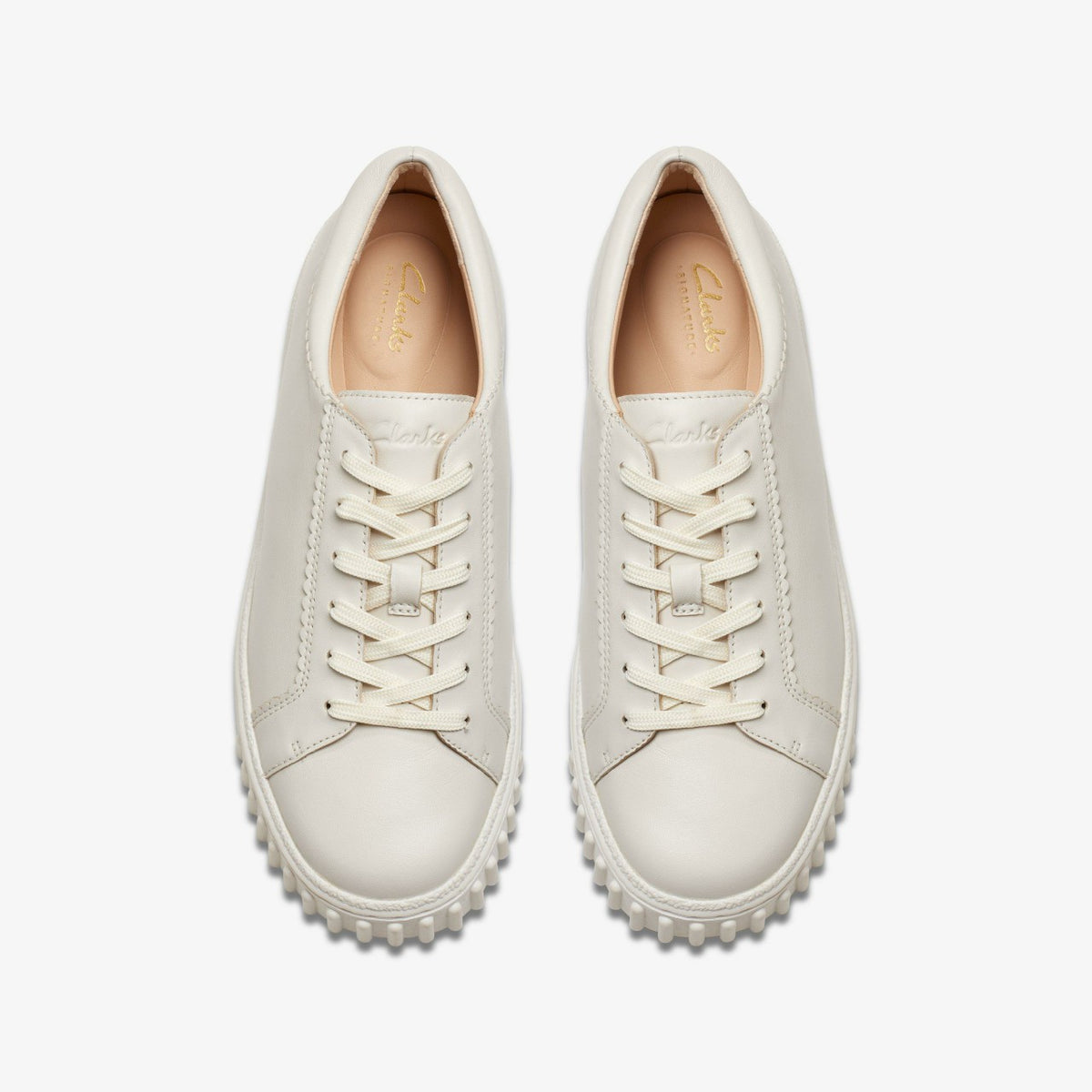 Clarks Trusted / Mayhill Walk Off White Leather