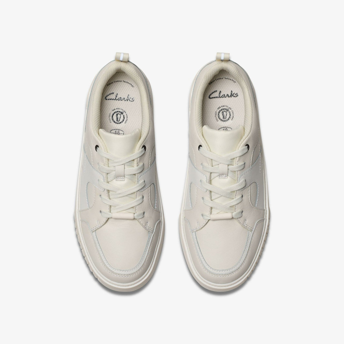 Clarks Top Pick / Oslo Shine Youth White