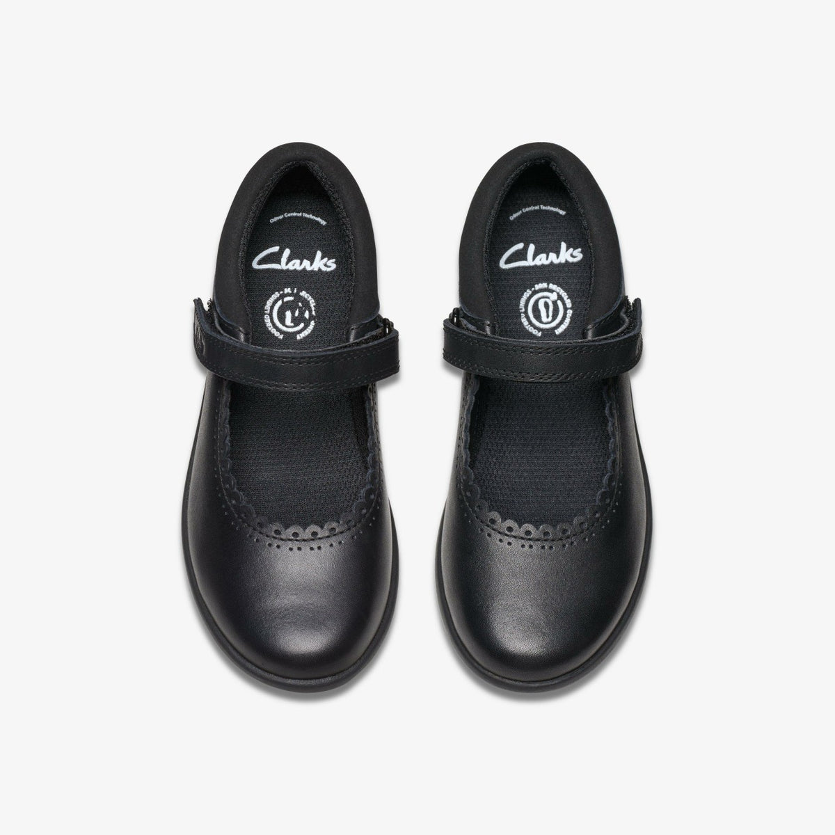 Clarks Special Offer / Etch Pure Kid Black Leather