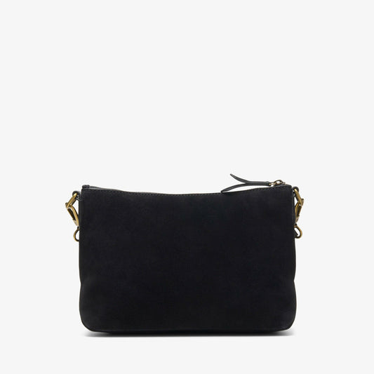 Clarks Best Price / Willow Cross Black Suede