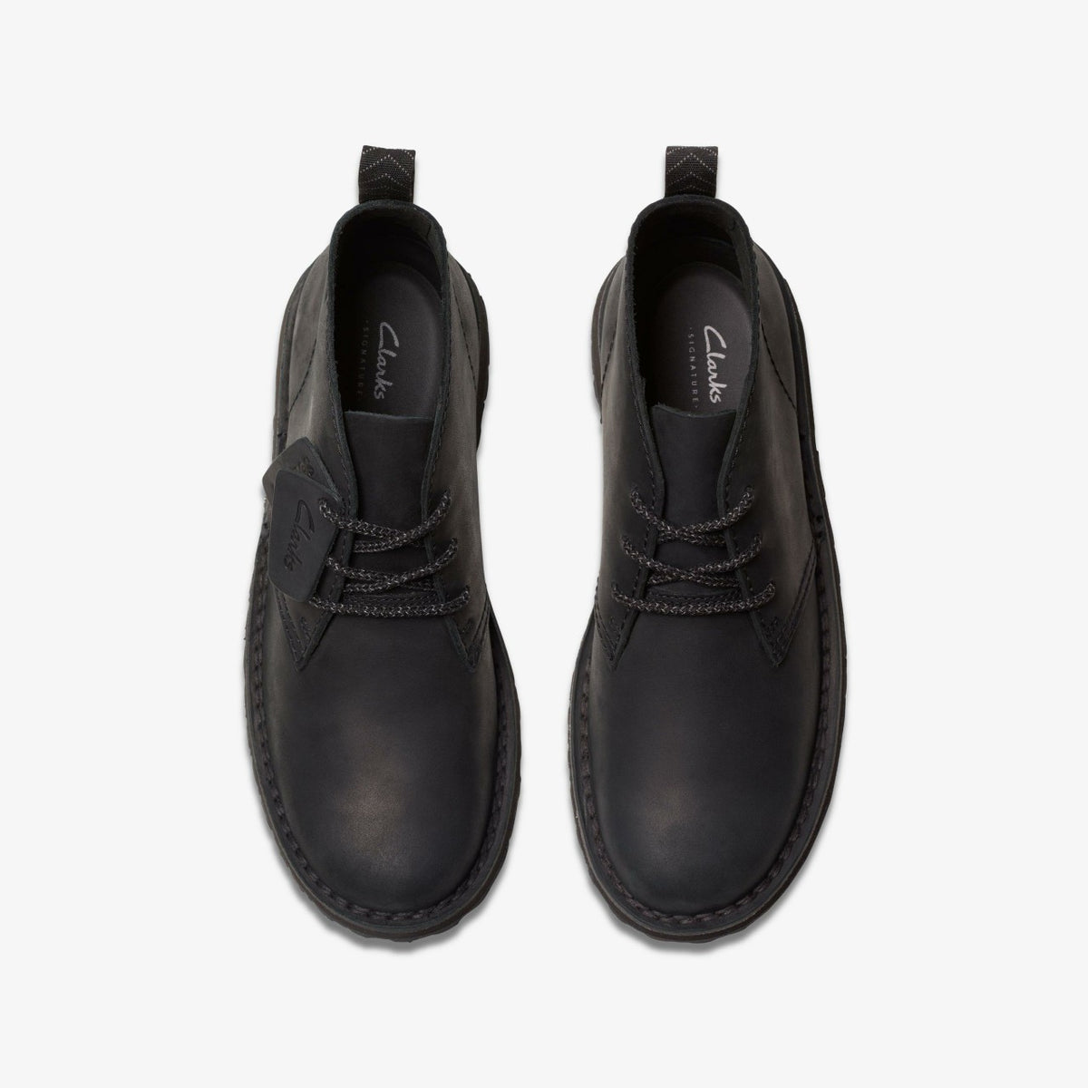Clarks Premium / Solsbury Desert Boot Black Leather