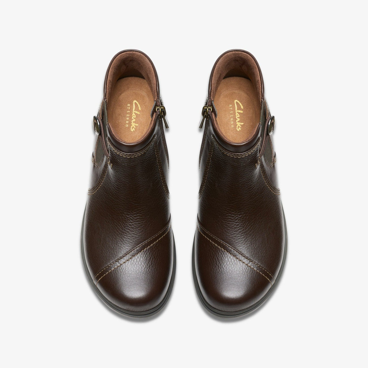Clarks Great Value / Certina Joy Dark Brown Leather