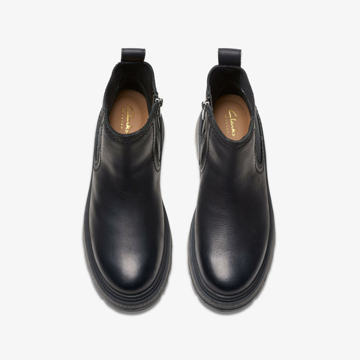 Clarks Smart Buy / Hencroft Step Waterproof Black Leather