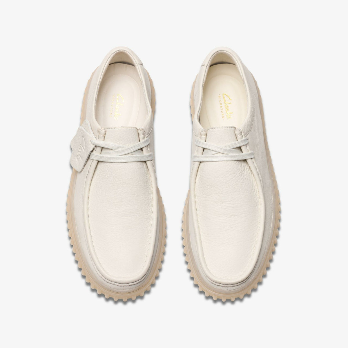 Clarks Classic / Torhill Lo White Leather