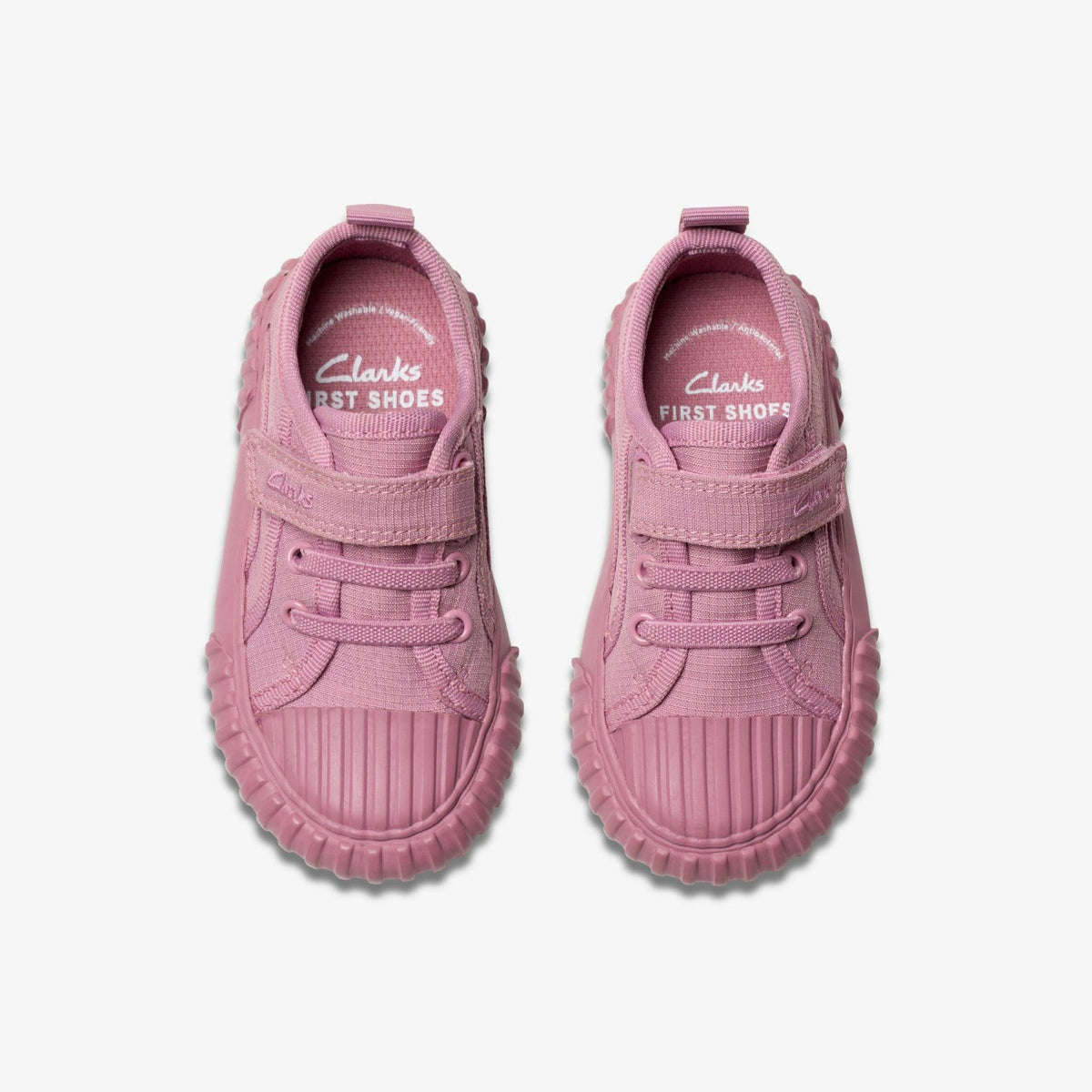 Clarks Everyday / Foxing Stitch Toddler Pink Fabric