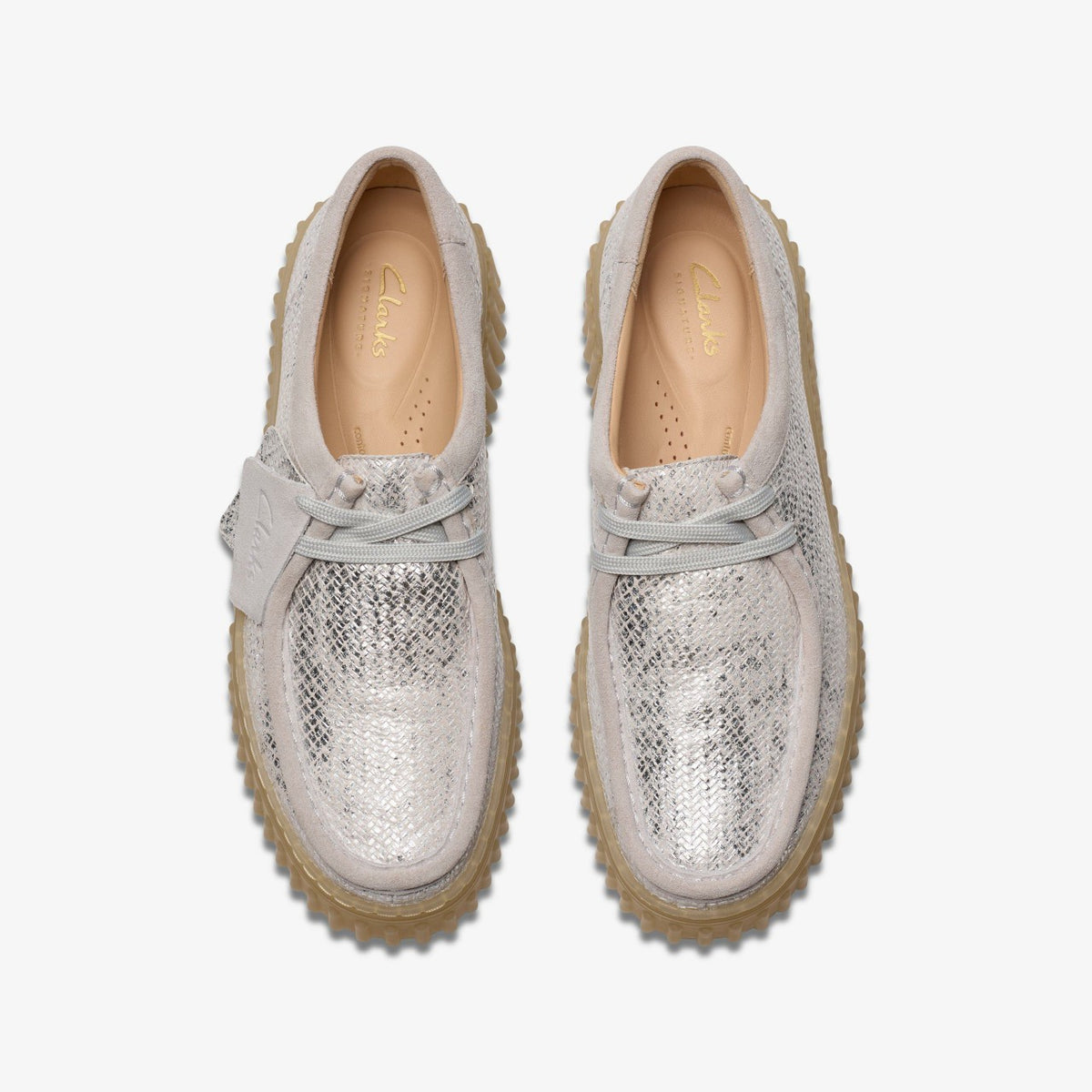 Clarks Premium / Torhill Bee Silver Metallic
