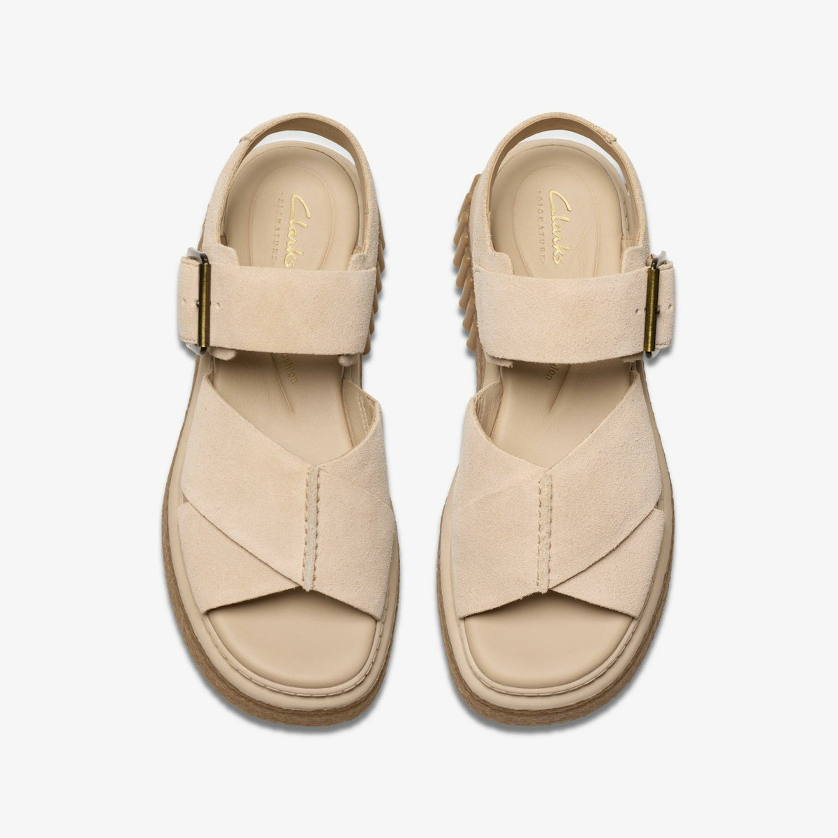 Clarks Signature / Evamar Wish Ecru Suede