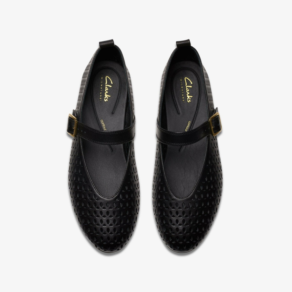 Clarks Smart Buy / Fawna Jane Black Leather