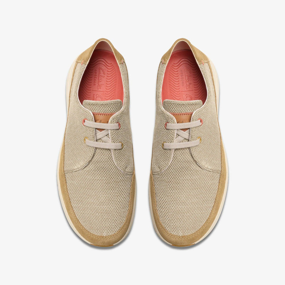 Clarks Essential / Easeway Lace Sand Combination