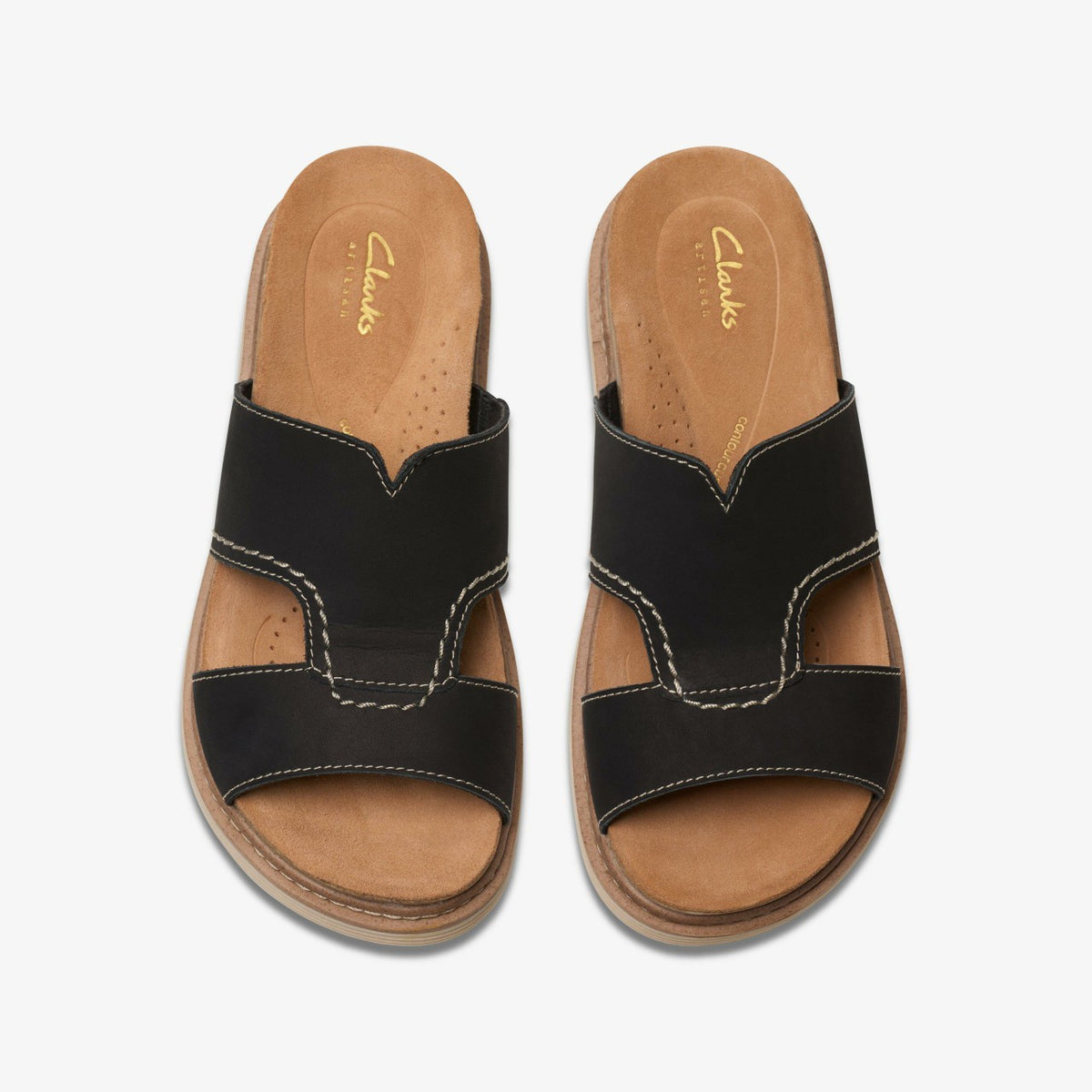 Clarks Essential / Arwell Walk Black Nubuck
