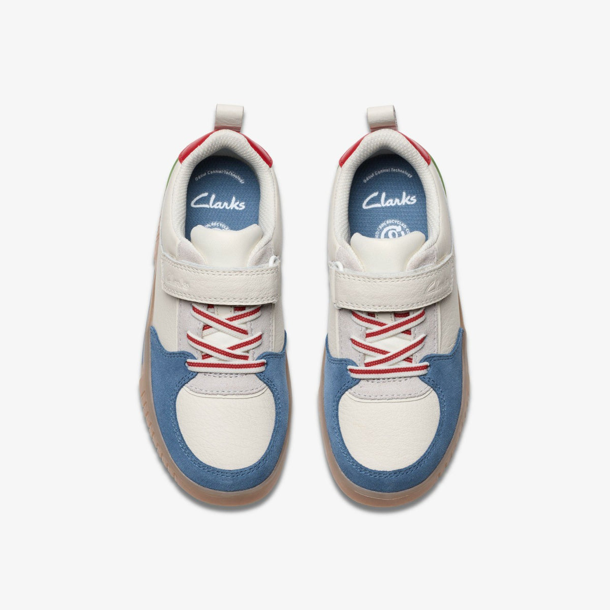 Clarks Popular / Oslo Vibe Kid White/Blue