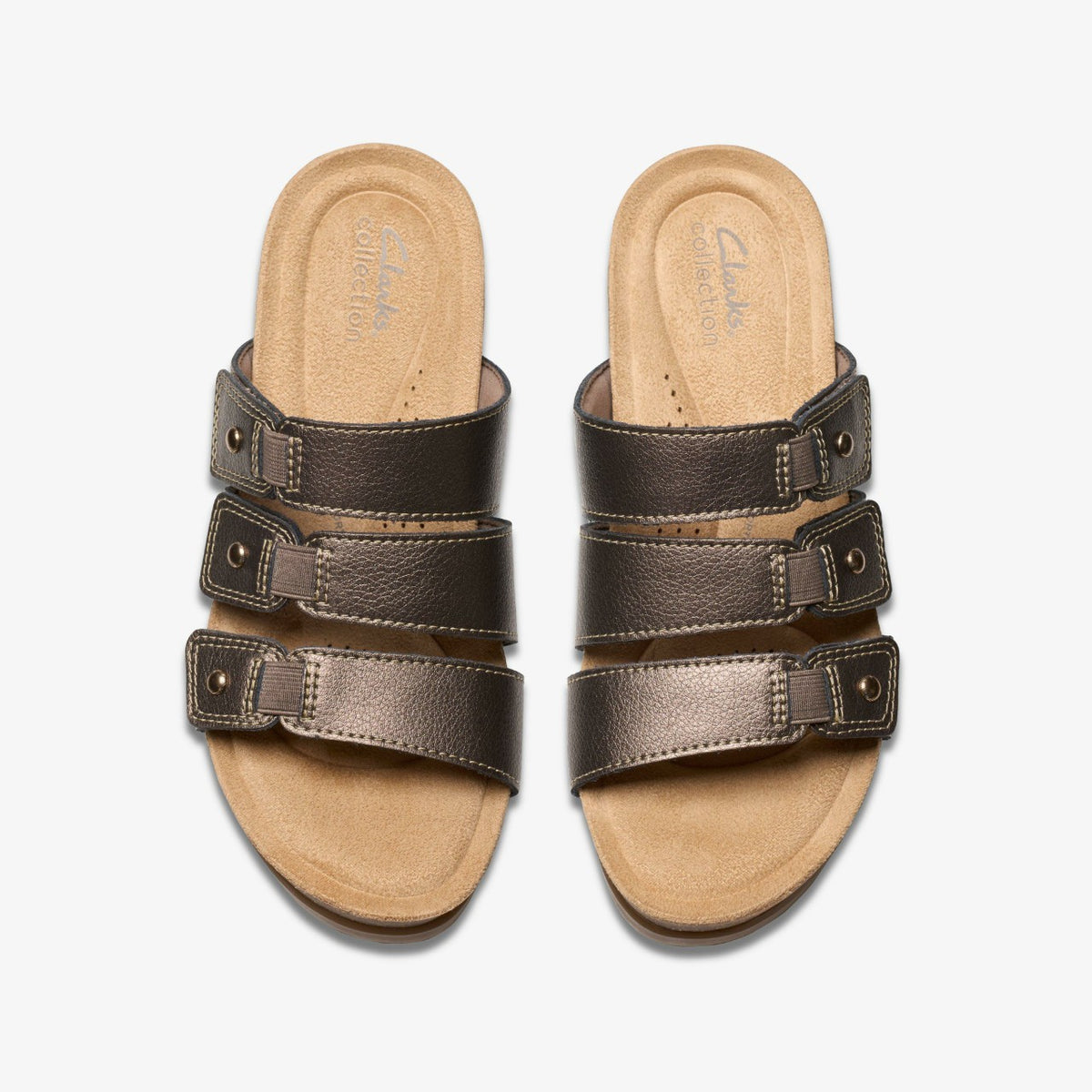 Clarks Classic / Calenne Lily Bronze Metallic