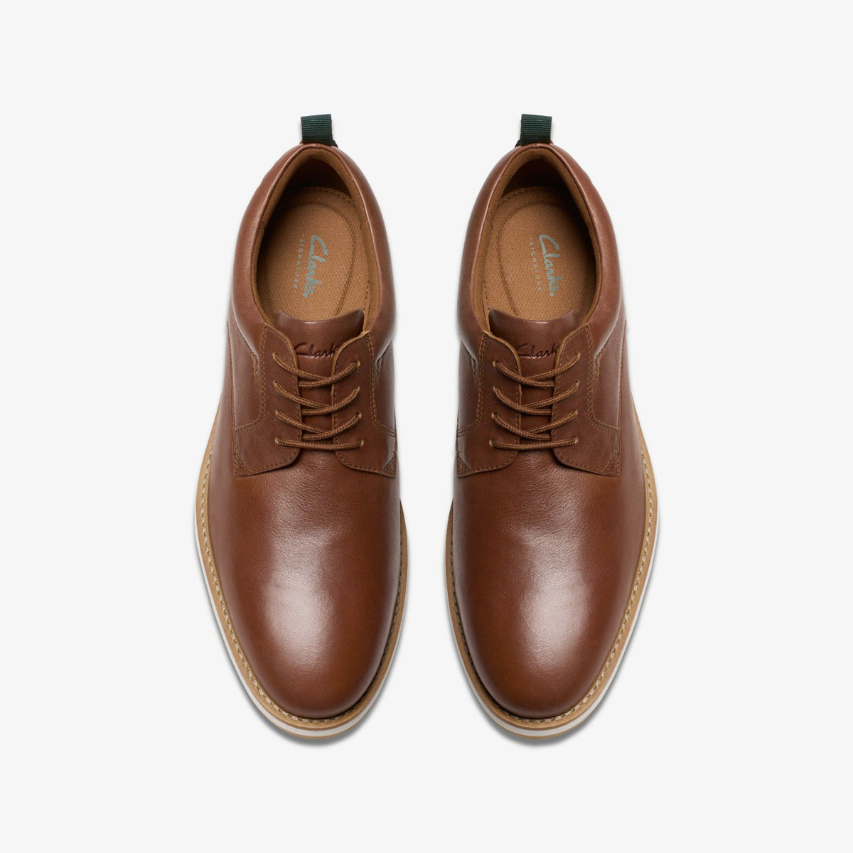 Clarks Recommended / Lapford Lace Tan Leather