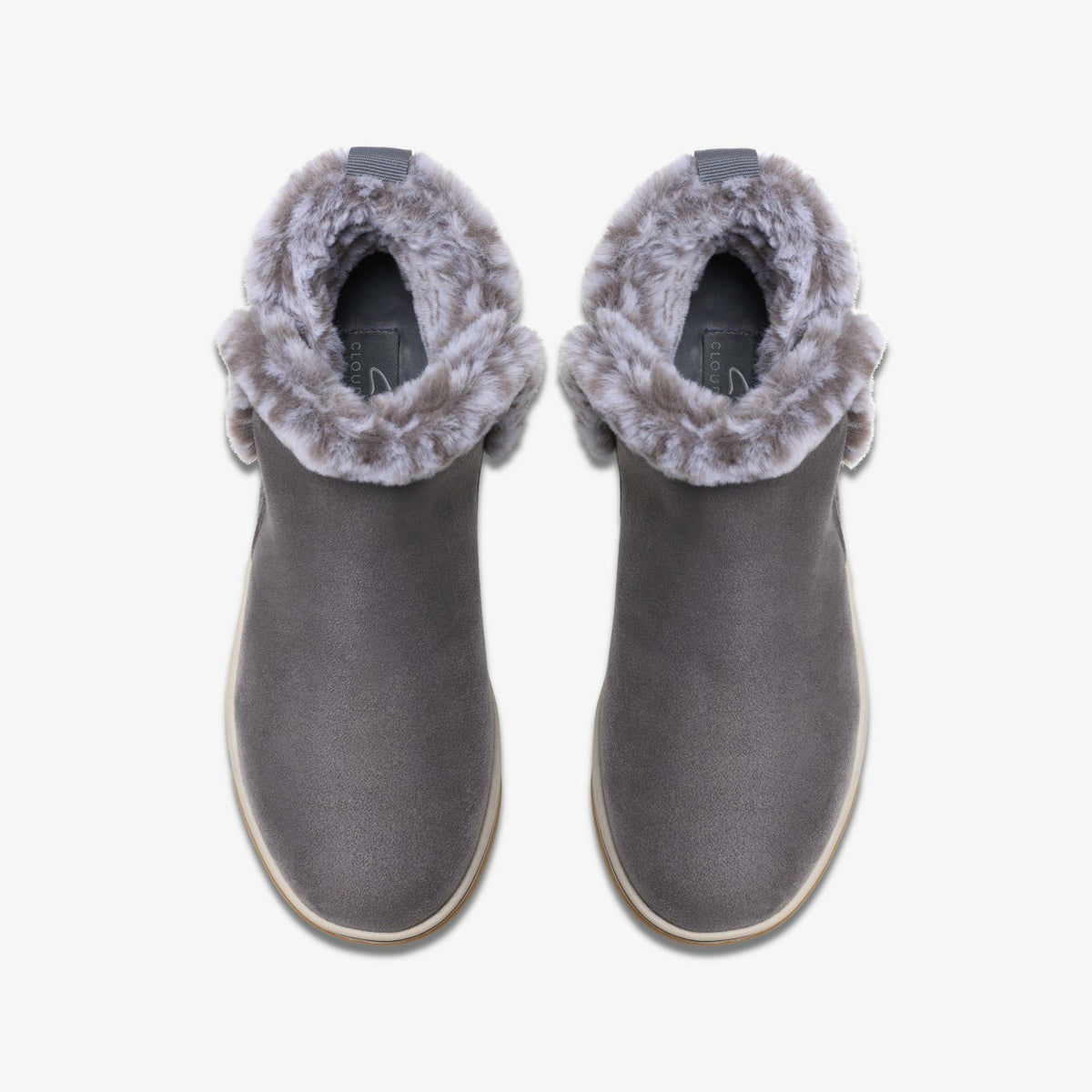 Clarks Hot Sale / Brinkley Fur Dark Grey