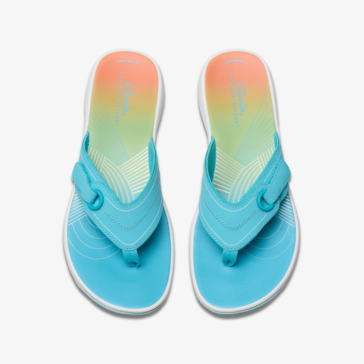 Clarks Signature / Brinkley Reyna Turquoise Ombre