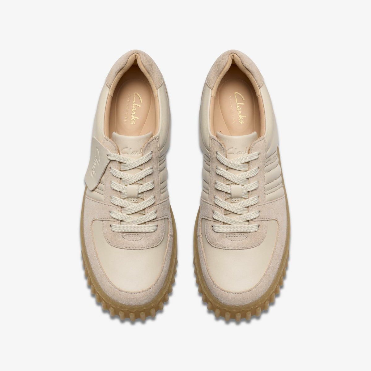 Clarks Deals / Mayhill Lace Sand Combination Leather