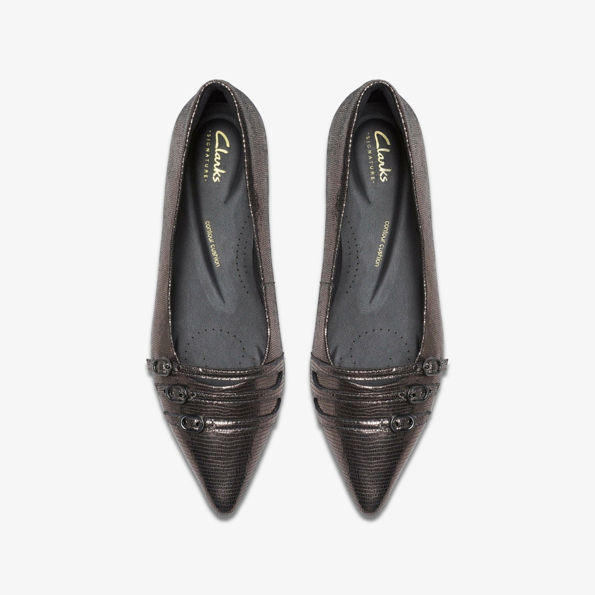 Clarks Popular / Sensa 15 Strap Metallic
