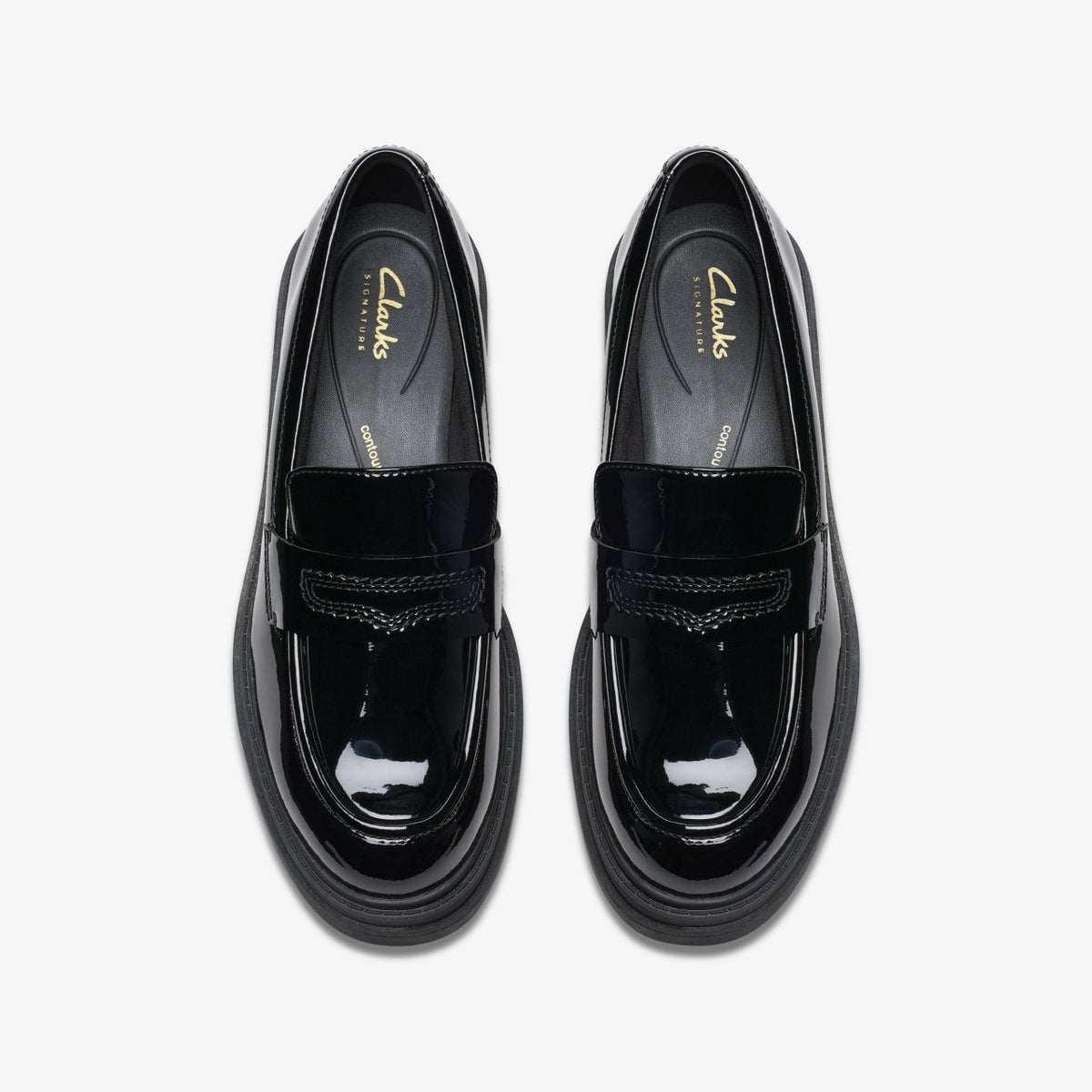Clarks Great Value / Orinoco3 Edge Black Patent