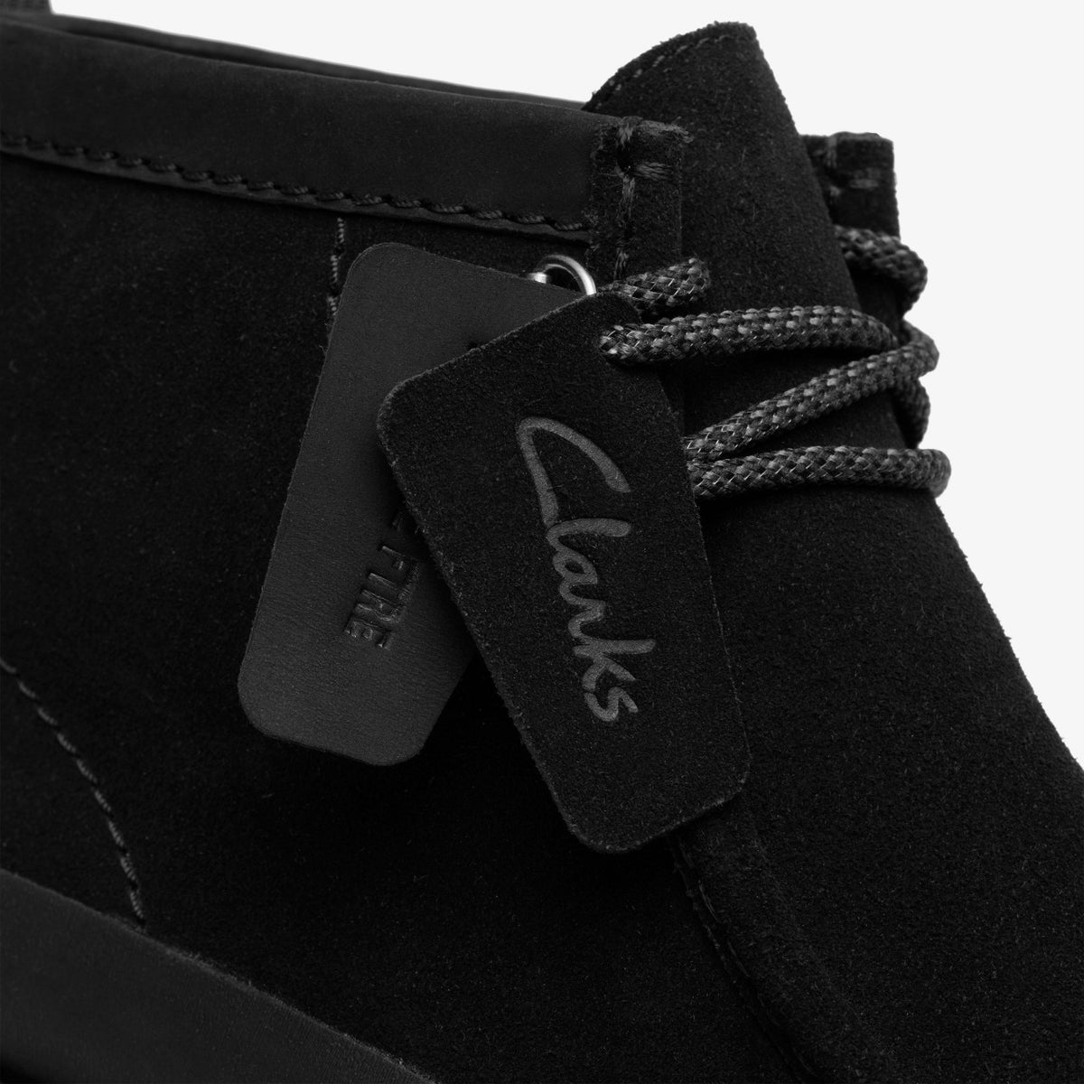 Clarks Featured / Wallabee FTR2 Hi Black Suede