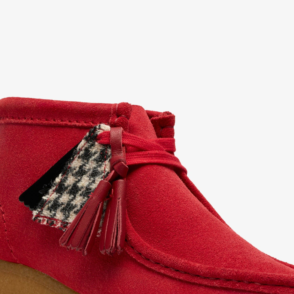 Clarks Quality / Wallabee Boot Red Suede