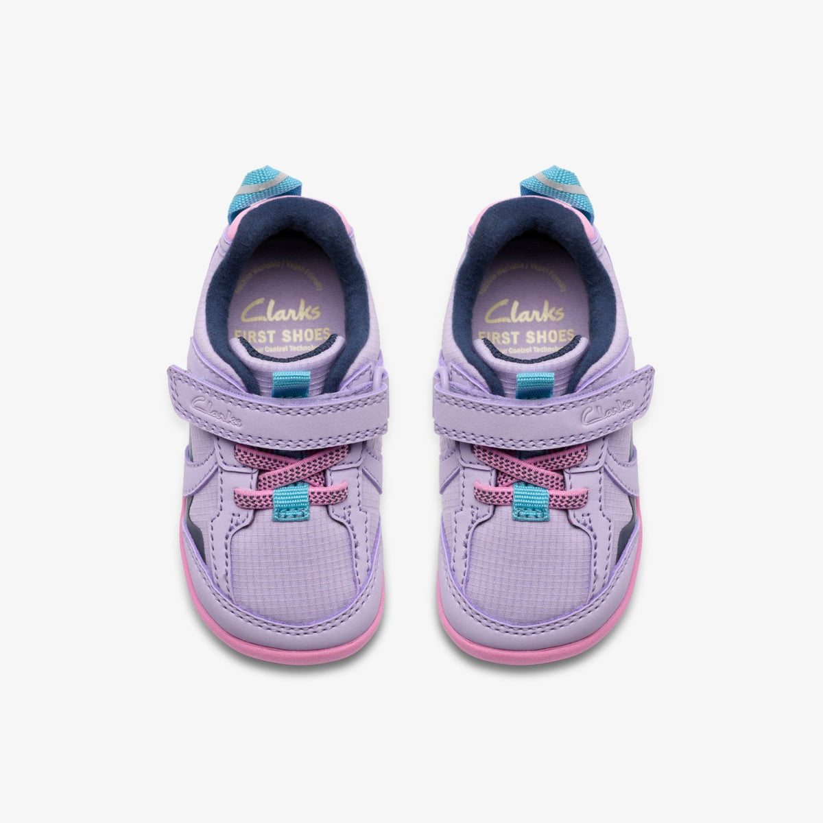 Clarks Recommended / Roamer Hero Toddler Lilac Combination