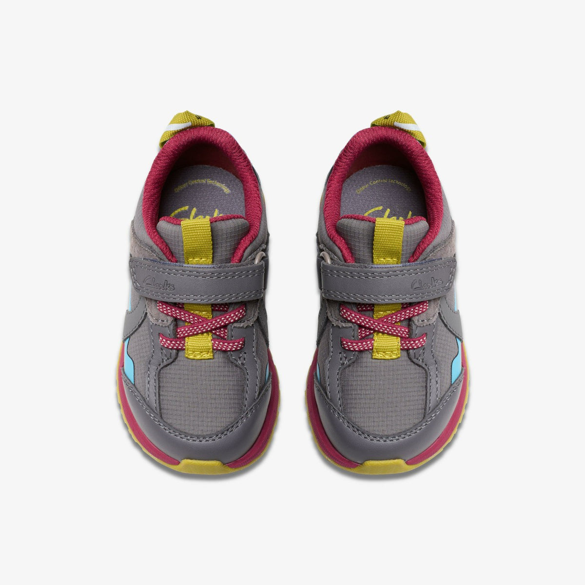 Clarks Recommended / Selva Hero Toddler Dark Grey Combination