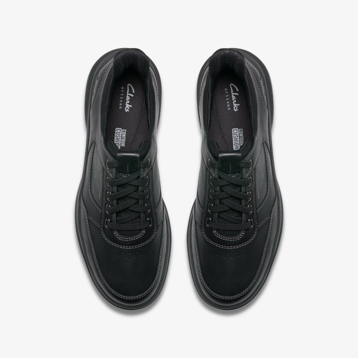 Clarks Everyday / Mullan Easy Black Leather