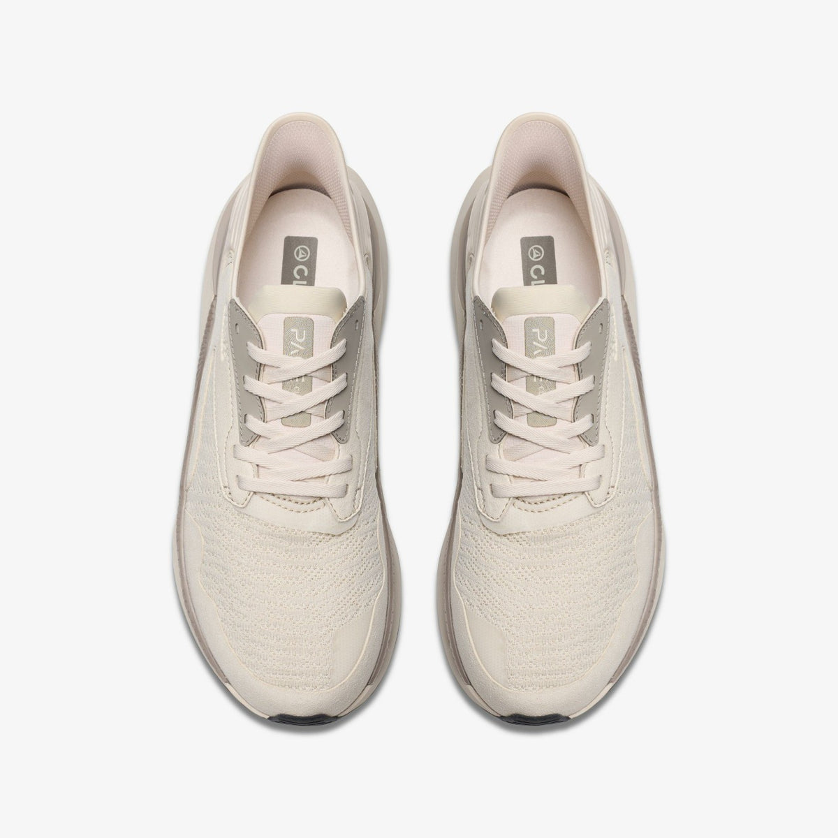 Clarks Signature / Clarks Pace Off White Combination