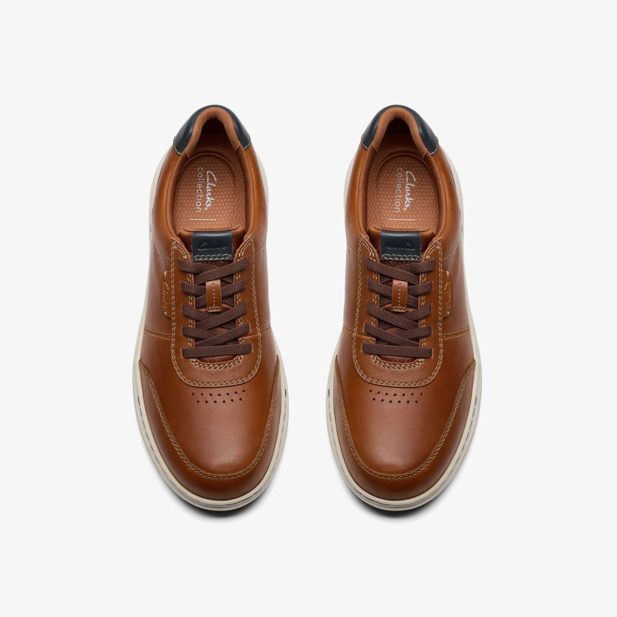Clarks Featured / Craftwell Lace Tan Leather