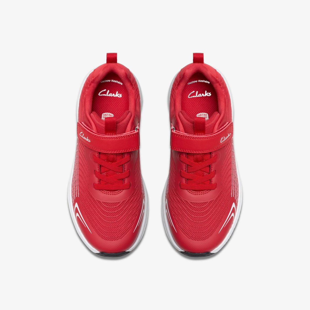 Clarks Hot Sale / Deyes Dash Kid Red Synthetic