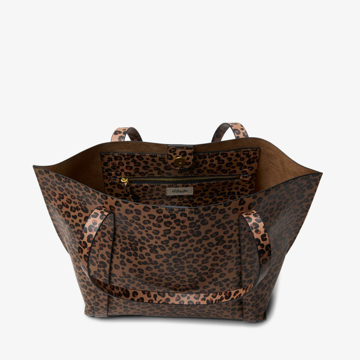 Clarks Classic / Workwear Tote Leopard Print