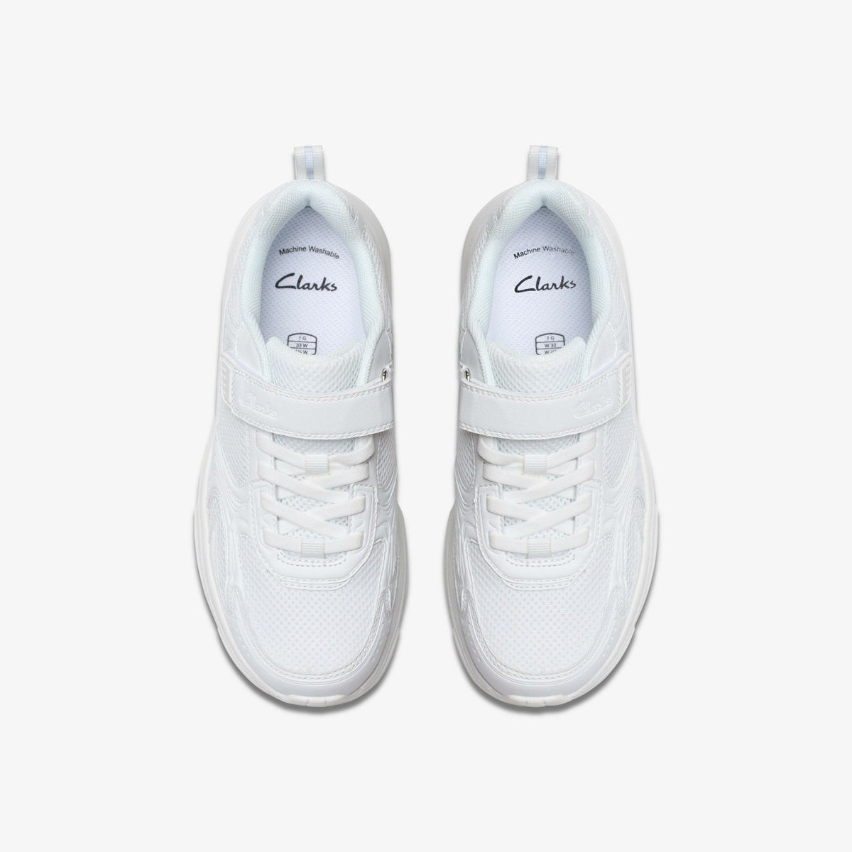Clarks Signature / Crafton Move Kid White/White