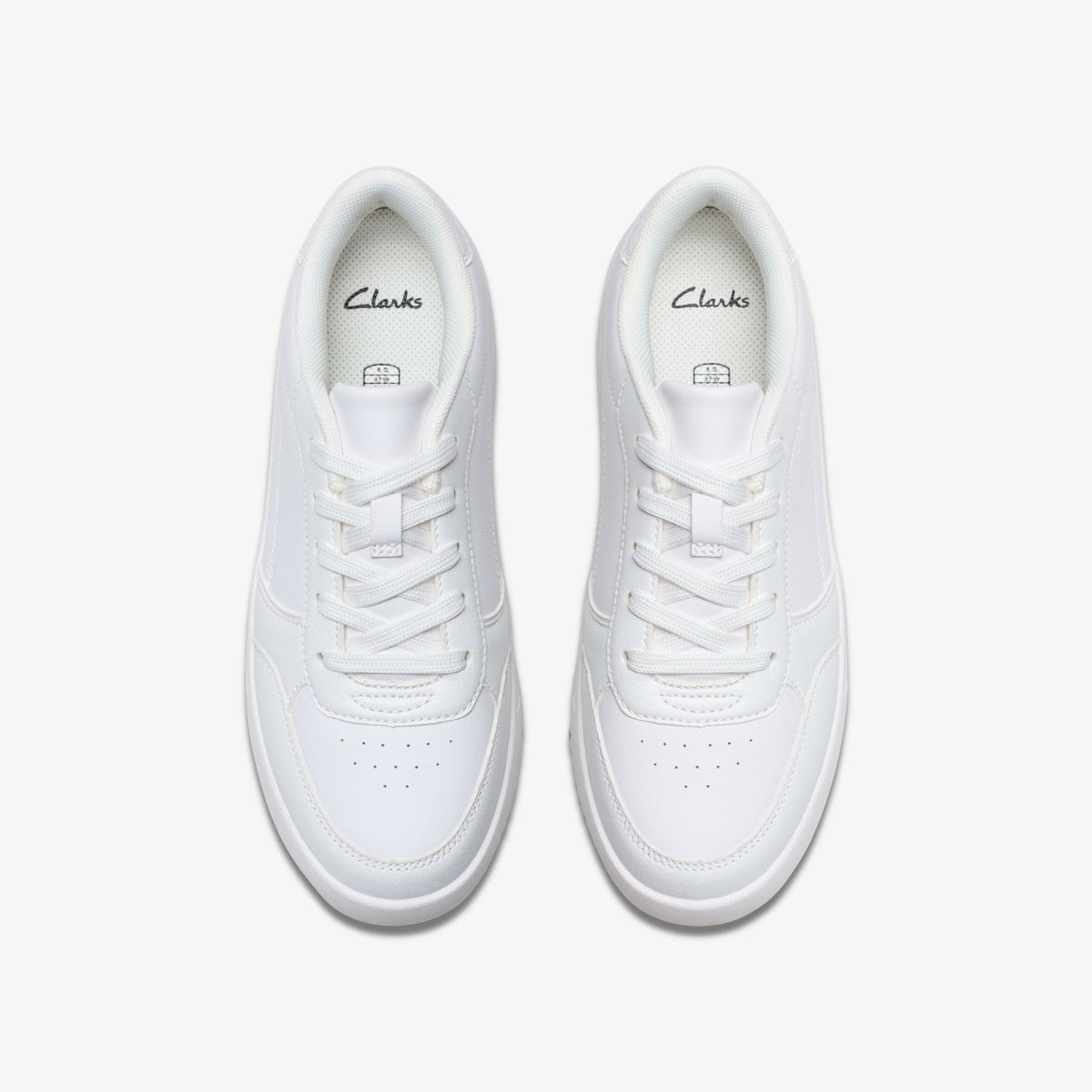 Clarks Signature / Barley Step Youth White/White