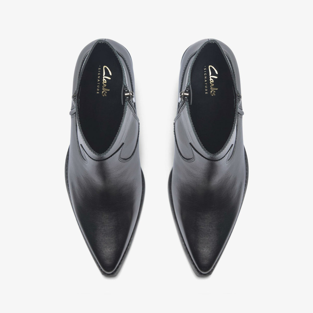 Clarks Best Seller / Kheda West Black Leather