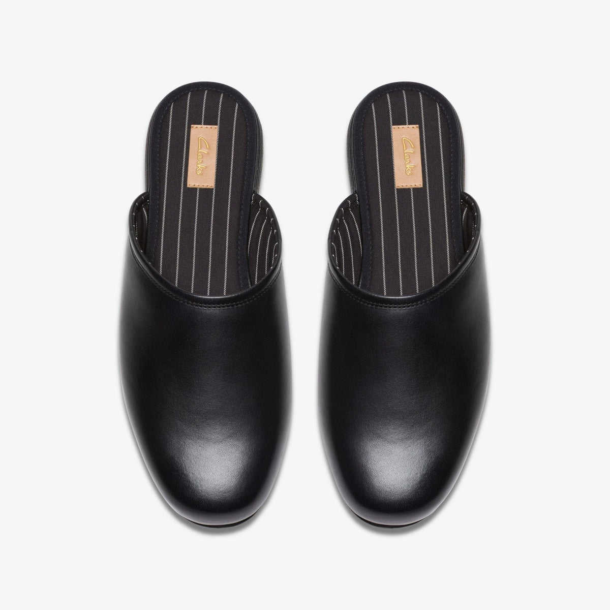 Clarks Recommended / Harston Mule Black Leather