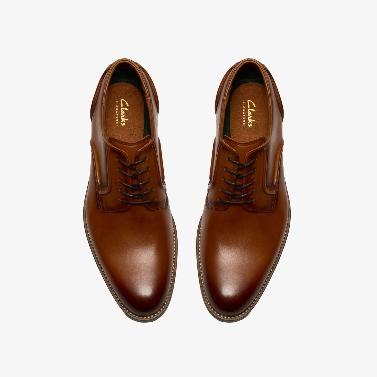 Clarks Popular / Craft Remi Lace Tan Leather