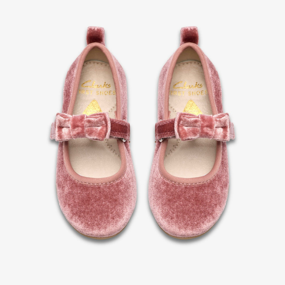 Clarks Smart Buy / Charm Bow Toddler Dusty Pink