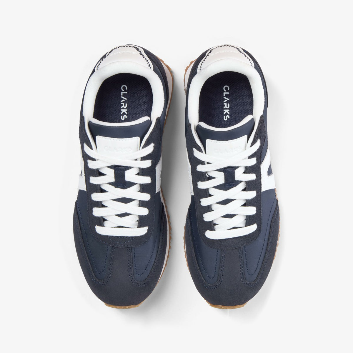 Clarks Recommended / Calo Run Navy Combination