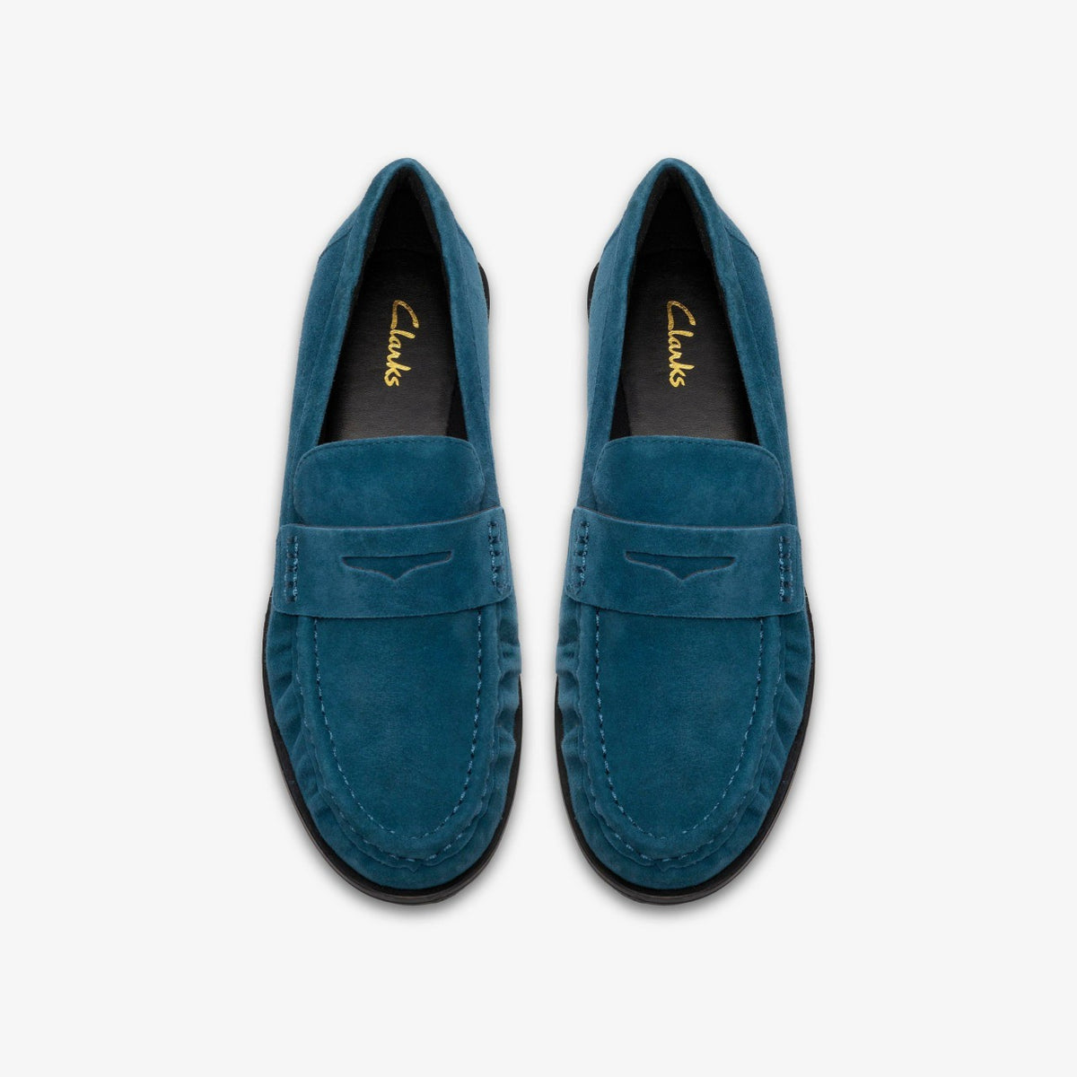 Clarks Exclusive / Alixea Walk Teal Suede