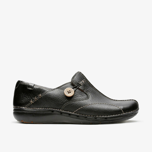 Clarks Deals / Un Loop Black Leather