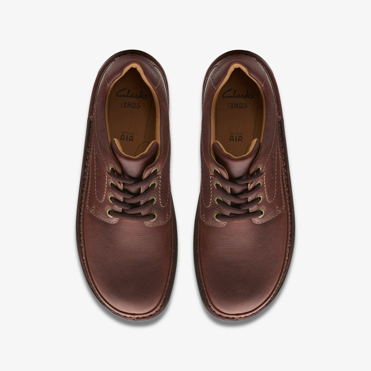 Clarks Smart Buy / Nature Three Mahogany Leather
